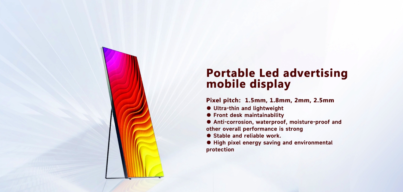 led mobile poster screen