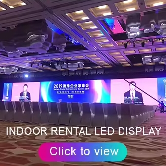indoor rental led display